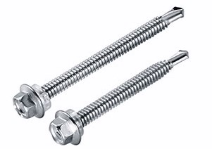 不銹鋼六角鉆尾螺絲