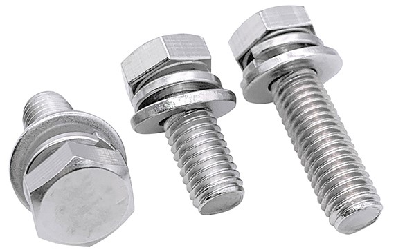 不銹鋼外六角三組合螺絲