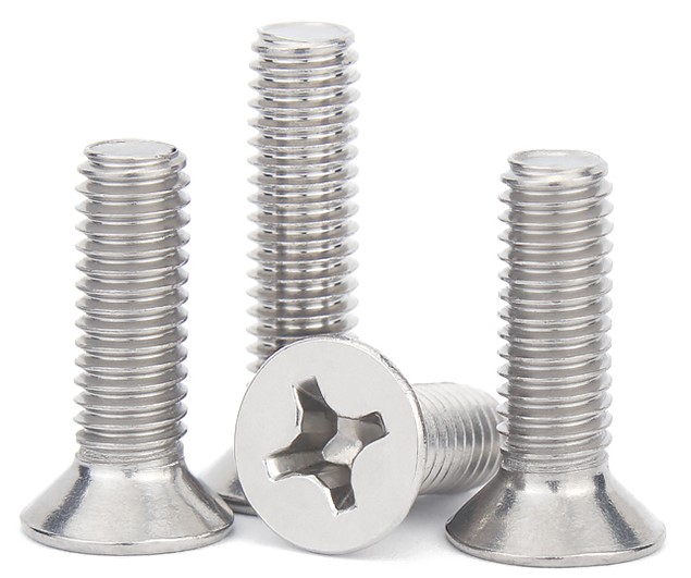 不銹鋼沉頭十字機絲